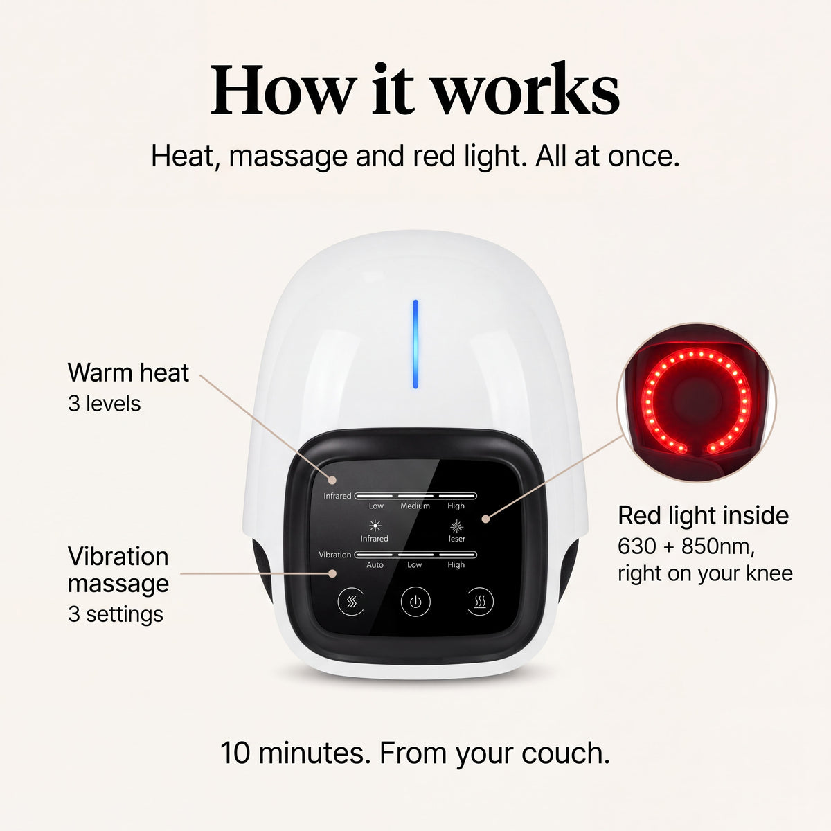 Vidia™ Knee Massager